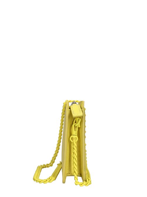 Borsa mini Frivolous M. in pelle LA CARRIE | 141P-AL-450-TBLGIALLO